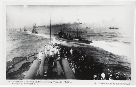 Naval War College: Full Issue KOHNEN 129 Atlantic Fleet Destroyer Flotilla in action in Narragansett Bay in 1914. U.S.