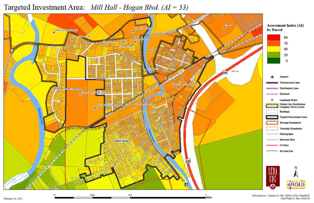 Figure 3-21: Mill Hall-Hogan Blvd.