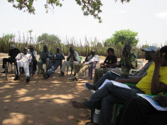 Focus group discussion with men in Kol Water is accessible from the swamp with many families walking an average of 30minutes to access the swamp. The routes are reported to be safe.