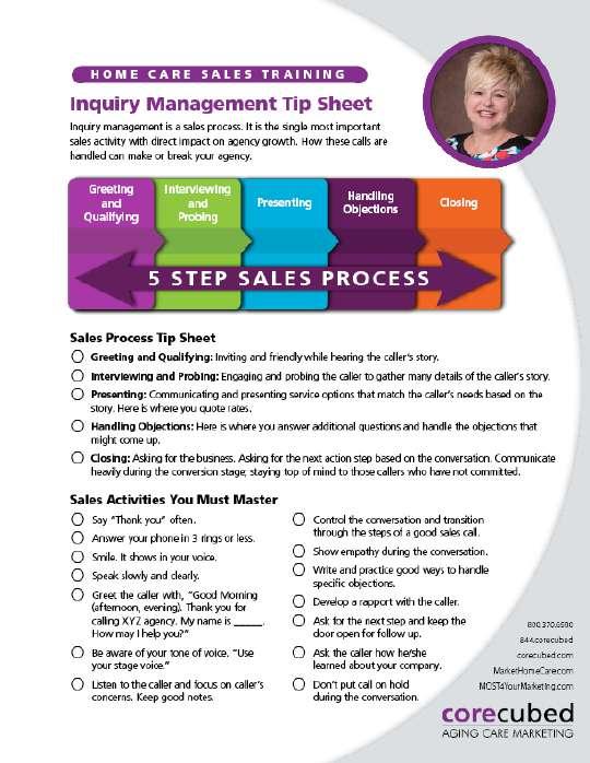 Sales Chat Series and receive our Inquiry