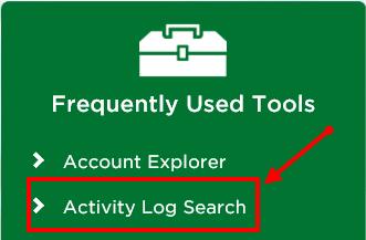 Activity Log was created to track metrics, provide
