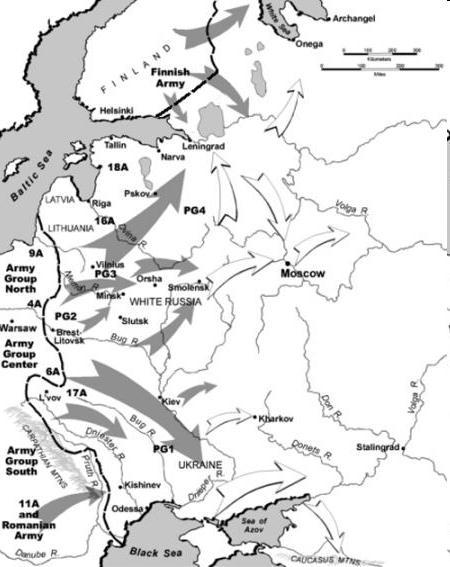 Edging Toward War In June of 1941, in violation of the Nazi- Soviet