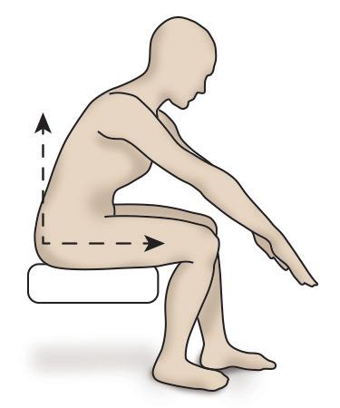 Do NOT point your toes inward (rotating your hip inward). 3.