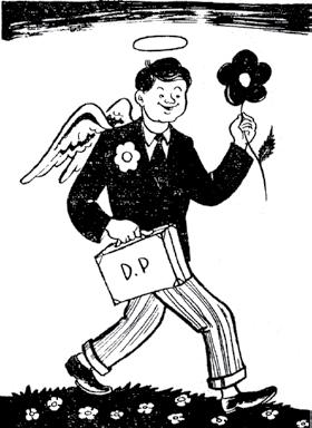 Žurnale Dixie Dugan 28 jis komiksų forma pasakoja istoriją apie lietuvio namo savininko, perėmusio amerikietišką gyvenimo būdą, ir potencialių nuomininkų poros pirmą susitikimą (žr.