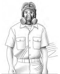 Full face-piece (Elastomeric) Self-contained breathing apparatus
