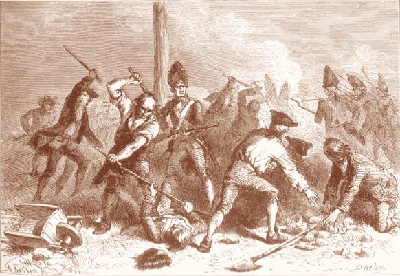In 1775, Patriot activists such as Alexander Hamilton and the Sons of Liberty were outnumbered by Loyalists in New York City which was bitterly divided.