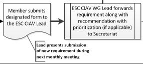 Figure B-7. ESC CIAV WG Review of Requirements c. Authorization to Execute.