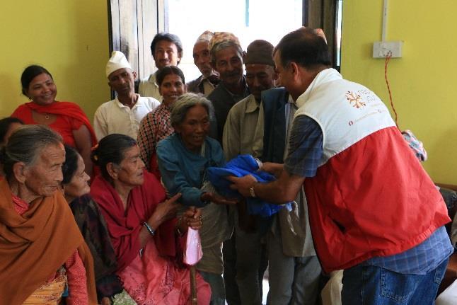 Further, NYF has distributed corrugated sheets to 537 families in Kavre district.