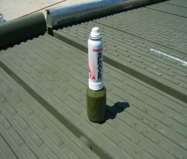 Step 2: Surface Preparation /Paint When a CARC-painted surface is scraped, scratched or