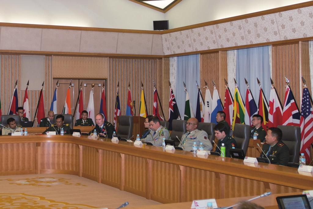 The ASDF also participated in the HA/DR exercises, which was a multilateral exercise. b. Multinational Tabletop Exercises, etc.