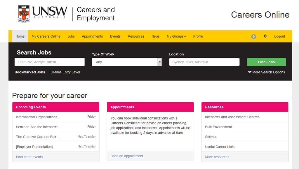 How can careers & employment help you?
