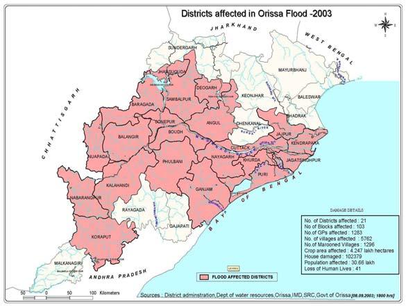 NATURE OF DISASTER: FLOODS The state of Orissa is reeling under severe floods since the 27 th of August 2003.