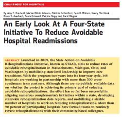 Results: Three fifths of hospitalizations were potentially avoidable and the majority was for infections, injuries, and congestive heart failure.