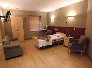 Your Room At The Inpatient Center Your private room and bathroom will afford you the ability to keep your personal belongings close, and give your family the opportunity to visit with you