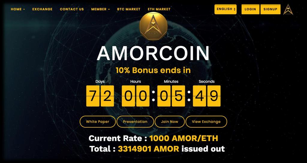 CREATION OF AMORCOIN