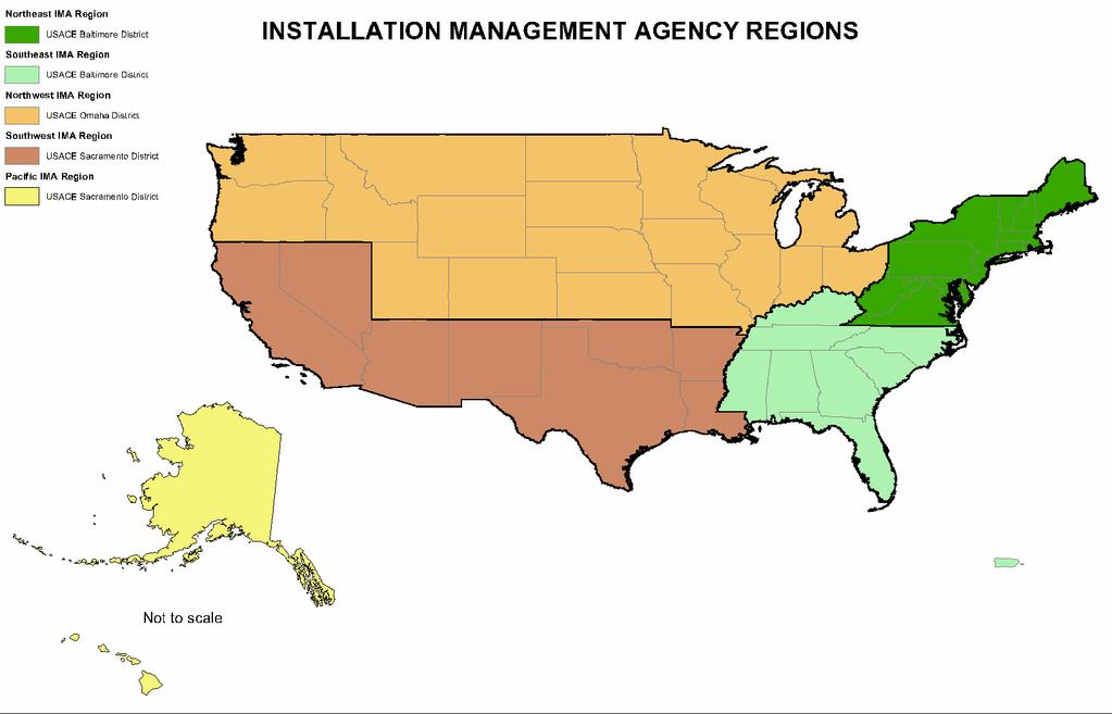 Contracting by IMA Region Omaha District Northwest Northeast