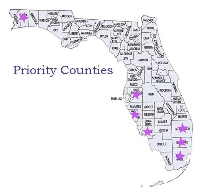 Priority Healthy Start Coalitions Healthy Start Coalition of Miami-Dade Broward Healthy Start Coalition Children s Services Council of Palm Beach County Healthy Start Coalition of Southwest Florida