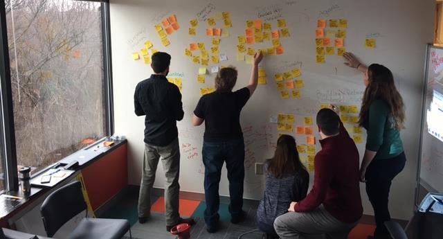 Iterative design, user-validated During each iteration, the team brainstormed ways of addressing the core goal and challenges, using several rounds of
