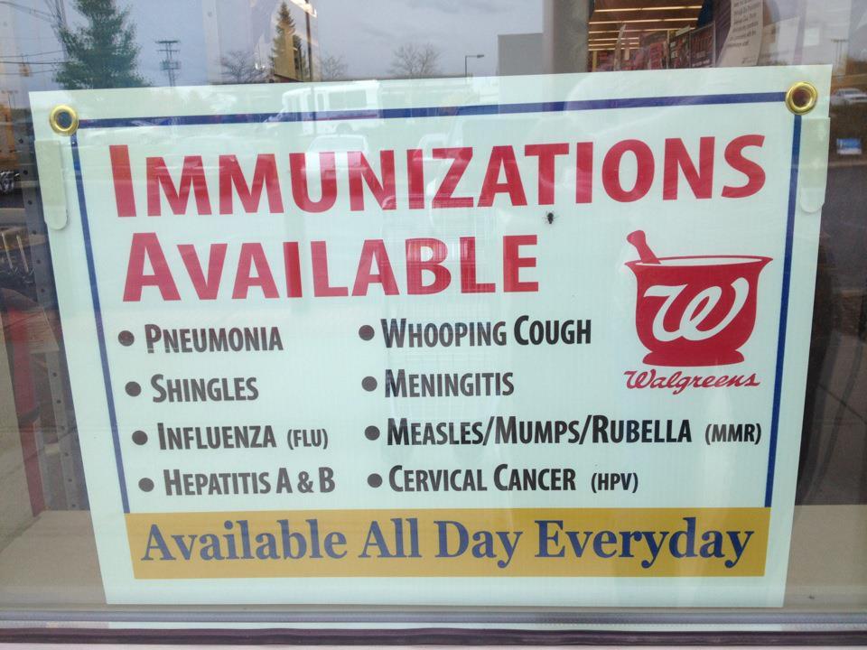 for Get your flu shot any