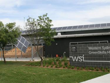 GREENSKILLS HUB LIVING LABORATORY FOR TRAINING The GreenSkills Hub is a state-of-the-art energy efficient building located at Nirimba College TAFE NSW - Western Sydney Institute.