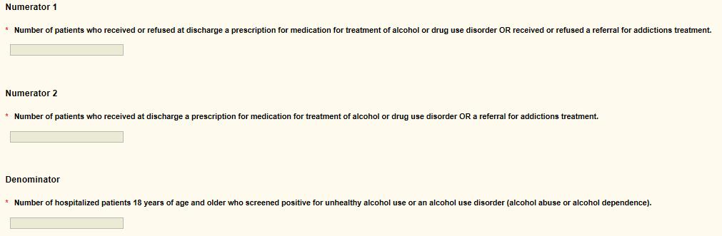 Provided or Offered at Discharge/Alcohol and Other Drug Use Disorder