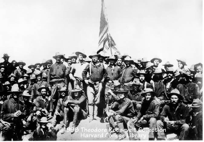 The Spanish-American War Cuba 7/1/1898 Rough Riders fight at San Juan and Kettle Hills.
