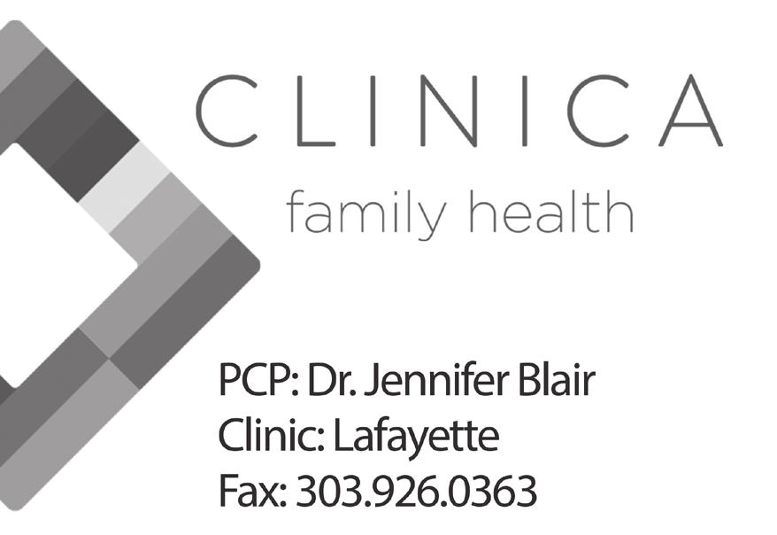 Clinica Family Health, Dental Aid and Mental Health Partners Clinica Card The Clinica Card is a