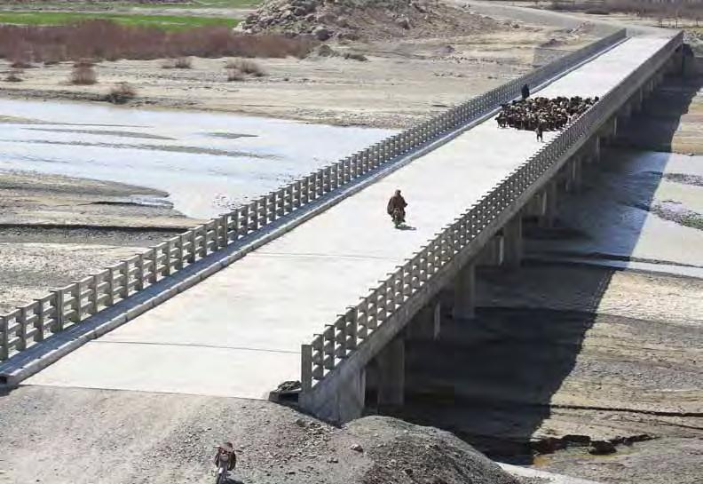 22/ Country Update / ongoing operations a bridge to a better life for Isolated Afghans A new bridge has changed the lives of Afghans in a remote district of Kandahar province, providing them easier