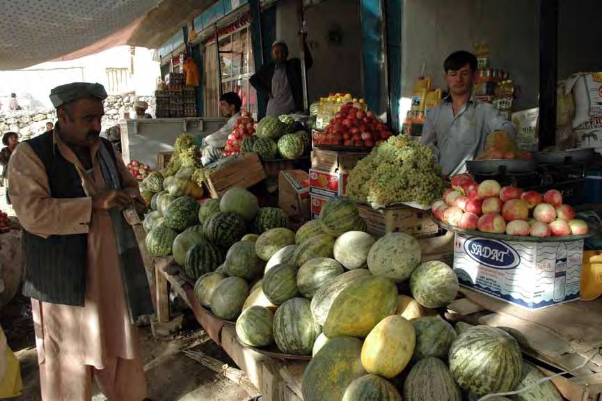 8/ Country Update / ongoing operations / The World Bank Group in Afghanistan /9 Small businesses, such as this grocery store, have been given a boost through microfinancing.