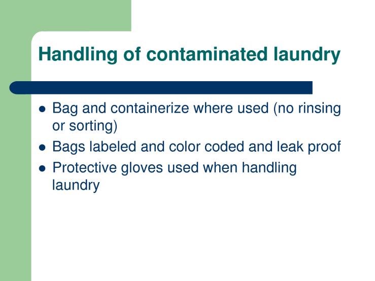 Containers must be leak proof if there is reasonable likelihood of soak-through or leakage.