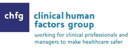 Conversations for Safety Clinical human factors : enhancing clinical performance through an understanding of the effects of teamwork, tasks, equipment,