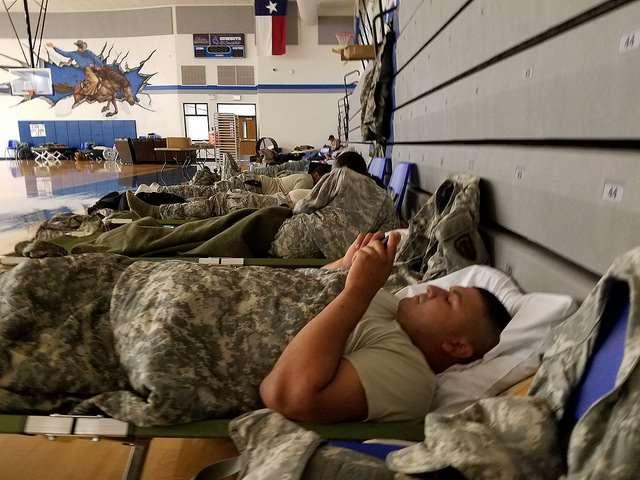 Source: The Texas Military