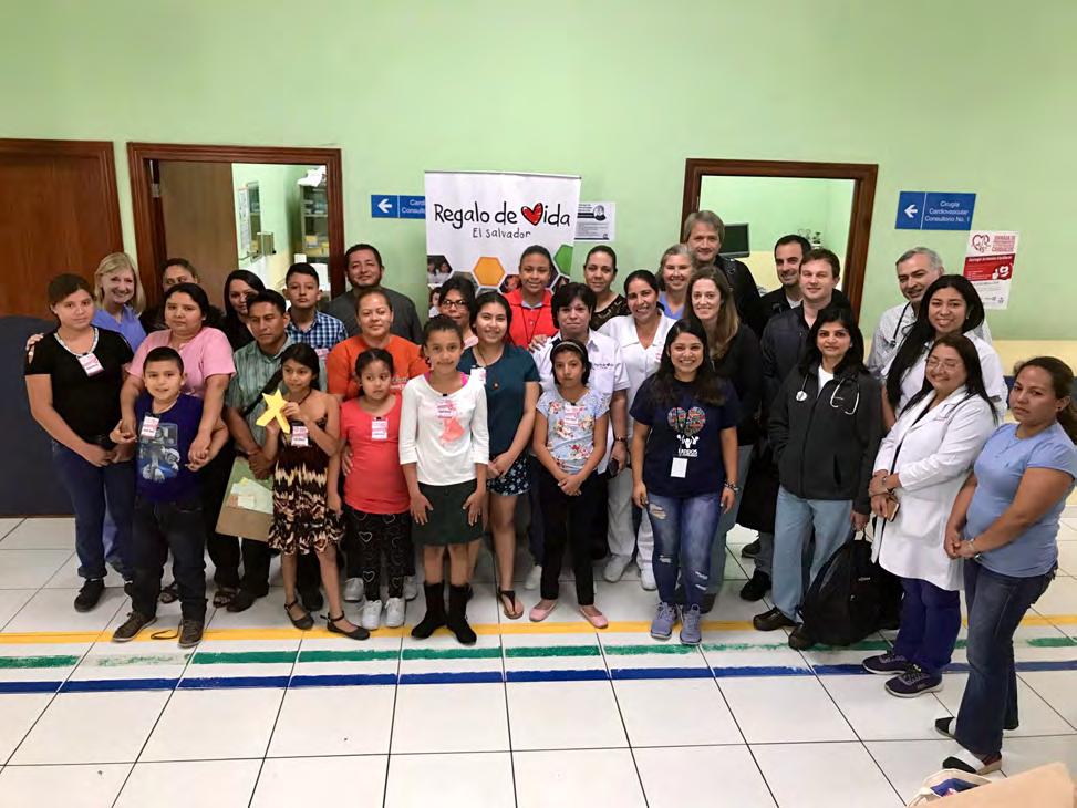 Healing Little Salvadoran Hearts Over the past five years, a total of 91 Salvadoran children have been treated during the annual pediatric Electro-Physiology (EP) mission.