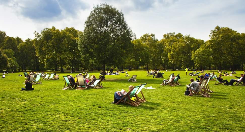 Award winners - Green London (again and again) London is the greenest City in Europe! Hyde park London is not only green because of the rain!