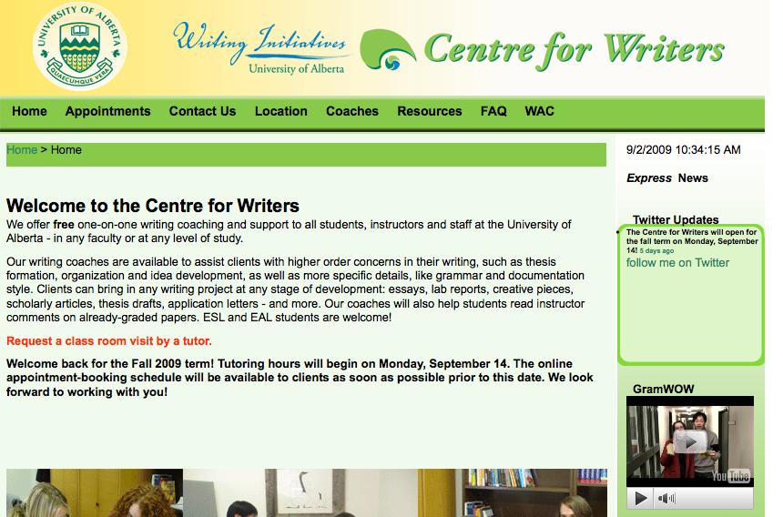 Centre for Writers
