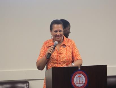 A Talk with The President: Dr. Dozier Dr. Dozier started her leadership experience in high school.