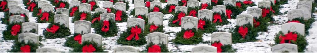 CANNON NEWS August 2018 Page 16 SPONSOR A WREATH FOR A VETERAN S GRAVE Since 2007, Wreaths Across America carries out its mission REMEMBER the fallen, HONOR those that serve and TEACH our children