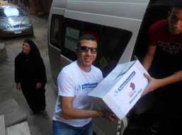 Teleperformance Lebanon employees gathered clothing
