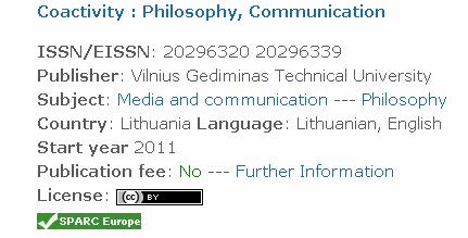 Iš Vilniaus universiteto biudžeto finansuojami mokslo darbų žurnalai turi būti įtraukti į atviros prieigos žurnalų registrą