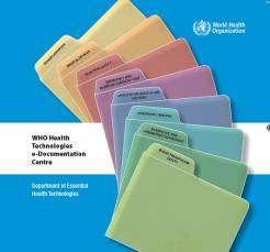 e-documentation Centre Searchable database of WHO documentation Available on www.who.
