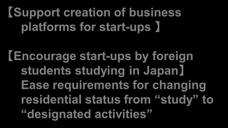 Project 2 Full support for start-ups Expand investment to start-up companies through tax support Smoother procurement of funds by start-ups Tokyo s proposal for tax system amendment] Ease