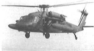 UH-60 SERIES BLACK HAWK TRANSPORT HELICOPTER.