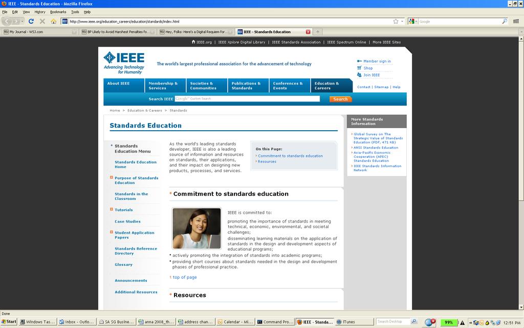 IEEE Standards Education A cooperative effort of EAB and the SA.