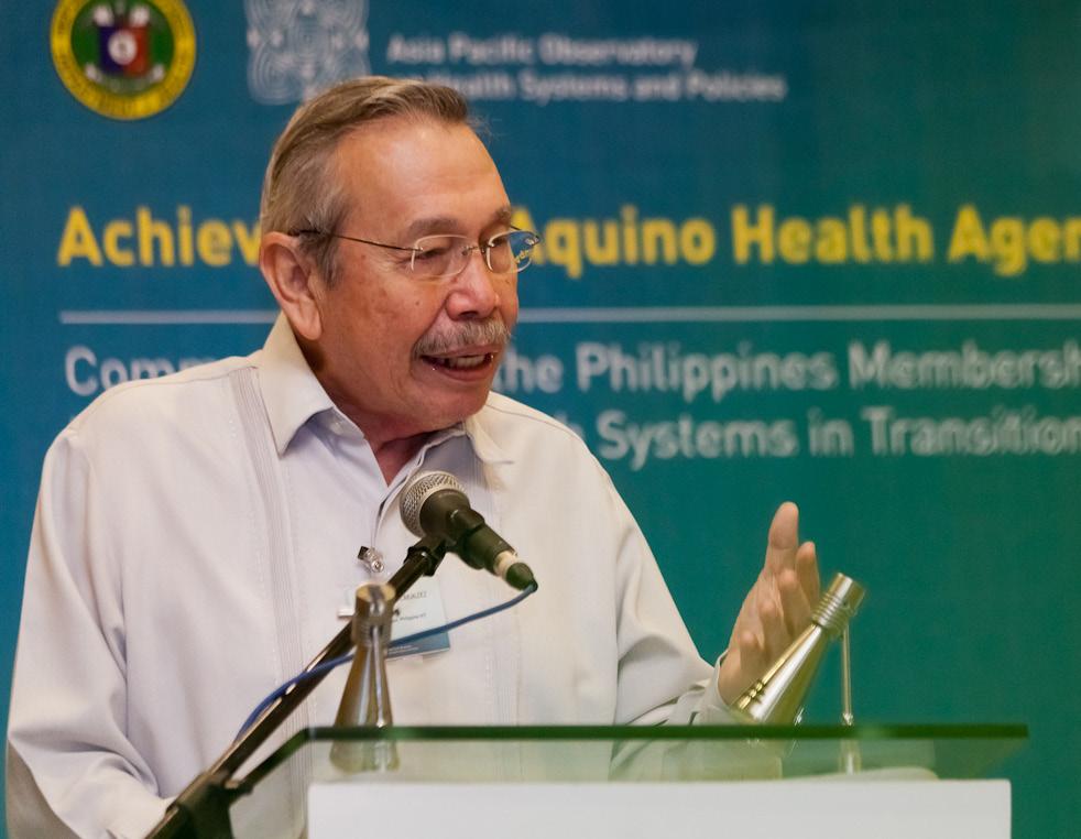 Country in focus: the Philippines Health system under spotlight The health of Filipinos has improved considerably in the past 60 years, thanks to improved social conditions and a strengthened health