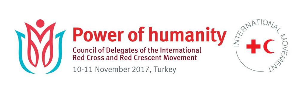 EN CD/17/R6 Original: English Adopted COUNCIL OF DELEGATES OF THE INTERNATIONAL RED CROSS AND RED CRESCENT MOVEMENT Antalya, Turkey 10 11 November 2017 Education: Related humanitarian
