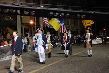 The Caloosa Chapter General Light Horse Harry Lee Camp #15 participated in the 78th Edison Festival of Lights