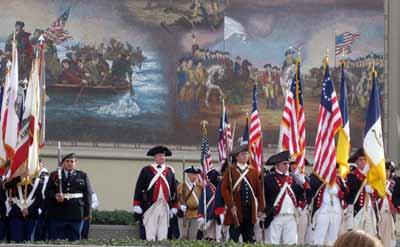 Participants in this years event included members of the California Society, Compatriots from out of state, active and retired military, Cadets, Scouts, Civil War and the Morgan Rangers reenactors.
