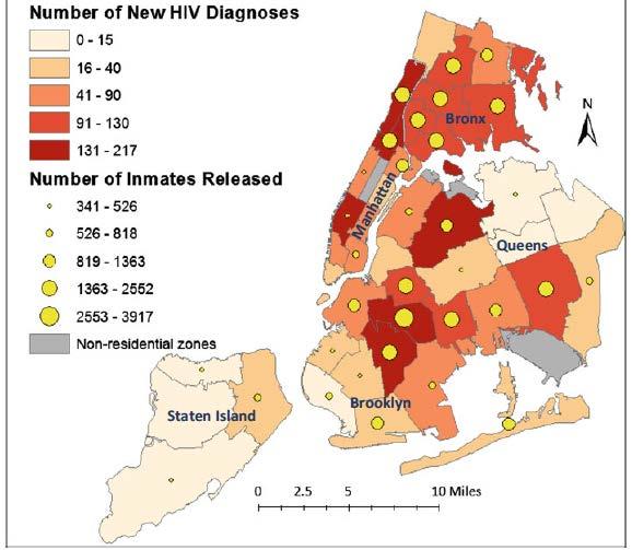 HIV and Incarceration: Interconnected Epidemics New HIV Diagnoses & Jail