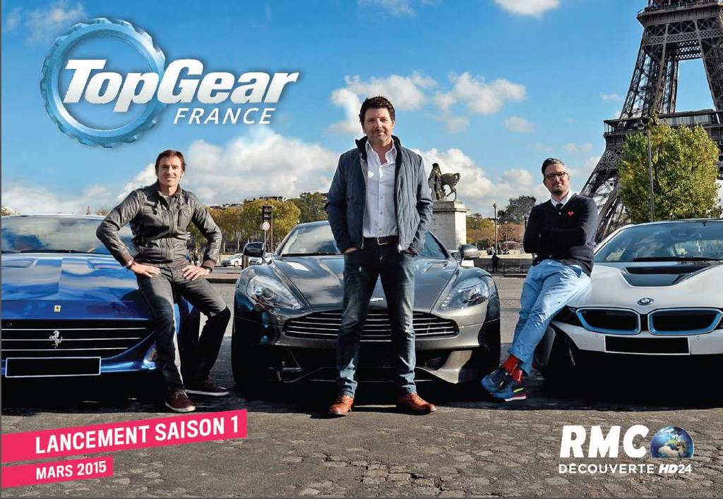 Outlook RMC Découverte Capitalise on the success of Top Gear with the launch of Top Gear France International success The most-watched factual TV programme in the world (1) 22 seasons