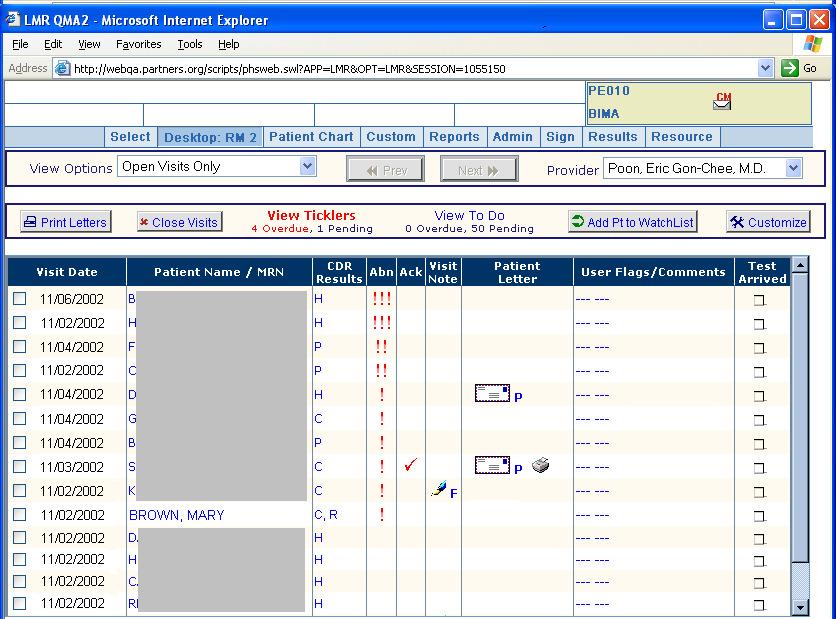 Results Manager Home Page EarlySense: Continuous Patient Supervision on General Care Floors LCD monitor Nurse s phone Central Nurse s Station Bed